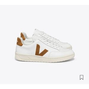 Veja V-12 Leather Camel Sneakers Size 6